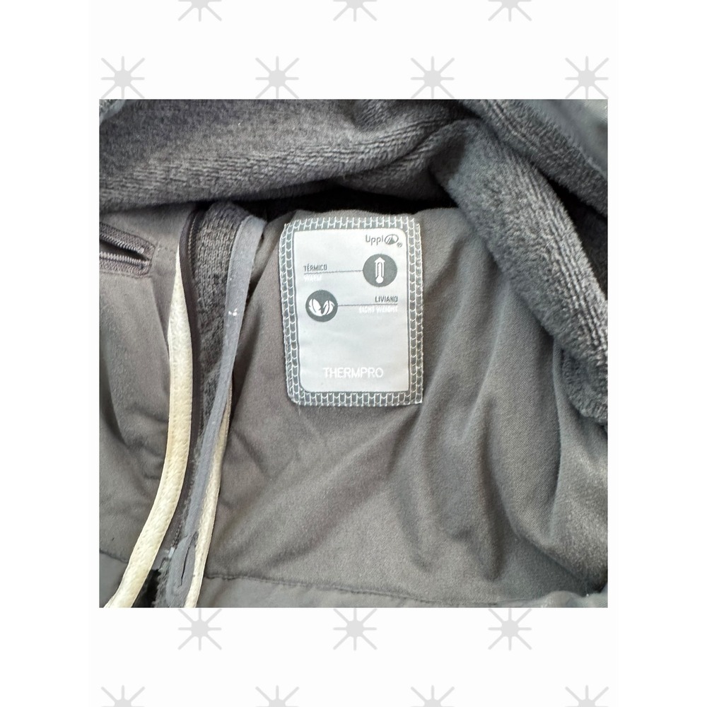 Uppi Thermpro Womens Gray Full Zip‎ Jacket Lightweight Small - Picture 6 of 8